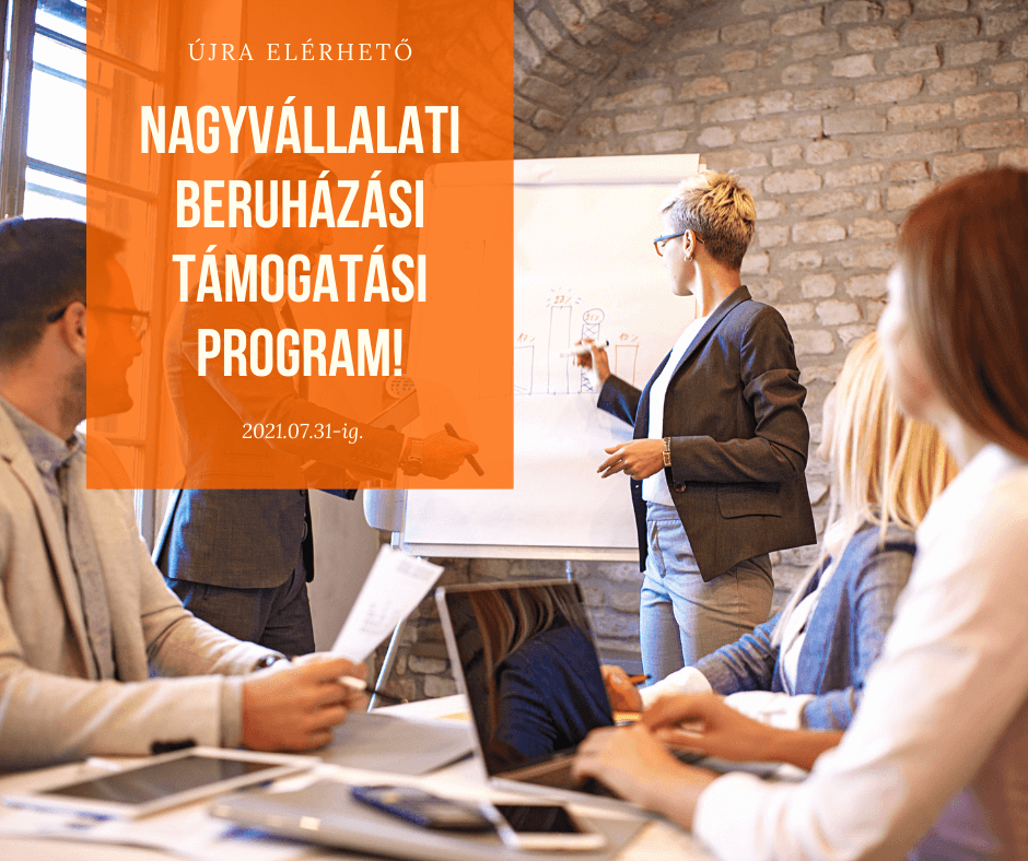 Nagyvállalati Beruházási Támogatási Program!